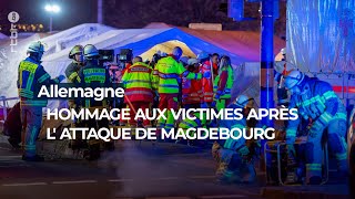 Attentat à la voiture-bélier à Magdebourg : l’émotion se mêle à la sidération - RTBF Info