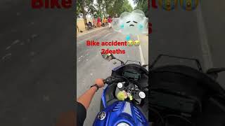 Bike accident 2 people death