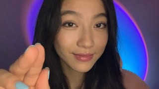 ASMR Sleepy Face Touches, Face Brushing, \u0026 Comforting Affirmations 긴장을 풀고 잠들다 | 放鬆入睡