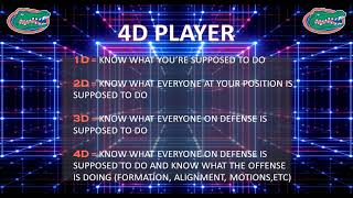 Arizona Cardinals DB Coach Patrick Toney - Developing 4D Players