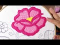 easy step by step 💯learn to embroider flowers like an expert🌺 handmade embroidery @bordadosfac...