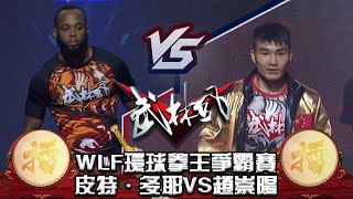 武林風 2019年第36集 ：WLF環球拳王爭霸賽，皮特·多耶VS趙崇陽