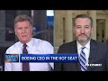 Texas Senator Ted Cruz outlines questions he wants Boeing's CEO to answer