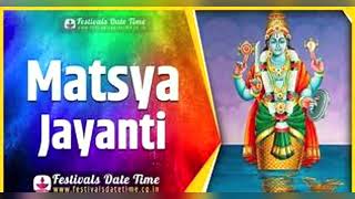 Matsya Avatar 🙏 मत्स्य अवतार | भगवान विष्णु का पहला मत्स्य (मछली) अवतार I Matsya Jayanti Status I