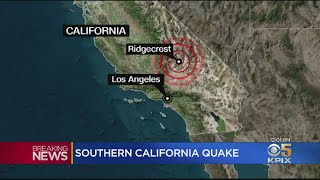 Southern California Earthquake Widely Felt, Causes Some Damage