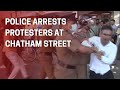 NEWS ALERT: Group engaged in a protest near Chatham Street, Colombo arrested by police