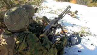 Marines Live-Fire At Mountain TE 1-18
