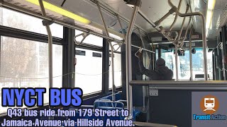 MTA Q43 bus ride