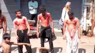 Exclusive Live Video | Moharram Matami Julus | Shia muslims weeds from the knife | Jablpur