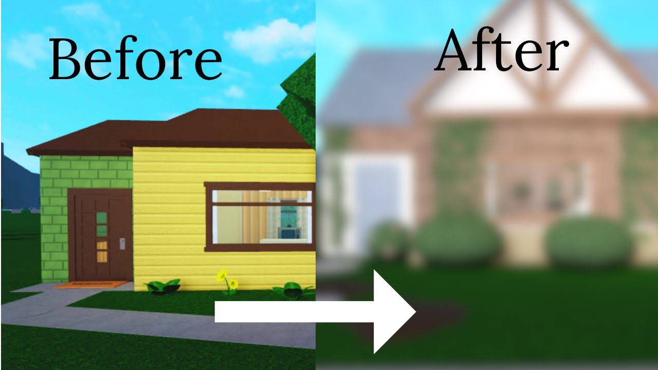 Renovating The Bloxburg Starter House || *cottage Themed* | It’s ...