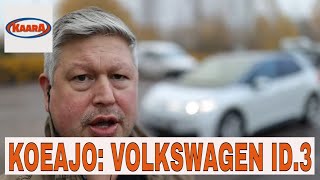 KaaraTV koeajo: Sähköauto Volkswagen ID.3