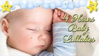 4 Hours Soothing Baby Bedtime Music ♥♥♥ Brahms Lullaby ♫♫♫ Mozart Twinkle Hushaby