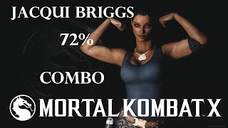 MKX - Jacqui Briggs (High Tech) New 72% Highest Damage Combo