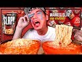 PEDASNYA!! MAMEE SLRP! KARI XTRA PEDAS EXTRA CHILLI BERINGUS MAKAN… | EATING SHOW W/ ASMR