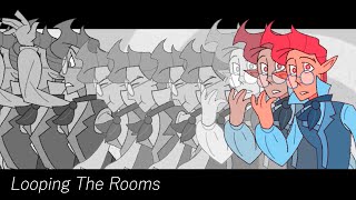 LOOPING THE ROOMS || Animation meme OC