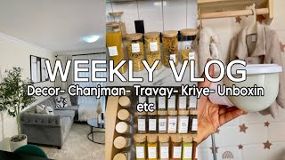 WEEKLY VLOG: GAD JAN LAVIM CHANJE APRÈ AKOUCHMN, FÈ TRAVAY ANSANM, DEKORE KAY LA, LAVE SOFA, CHÈZ😭