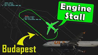 ULS Cargo has ENGINE COMPRESSOR STALL during takeoff!