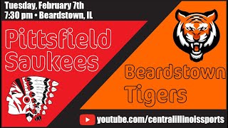 Pittsfield at Beardstown- High School Boys Basketball