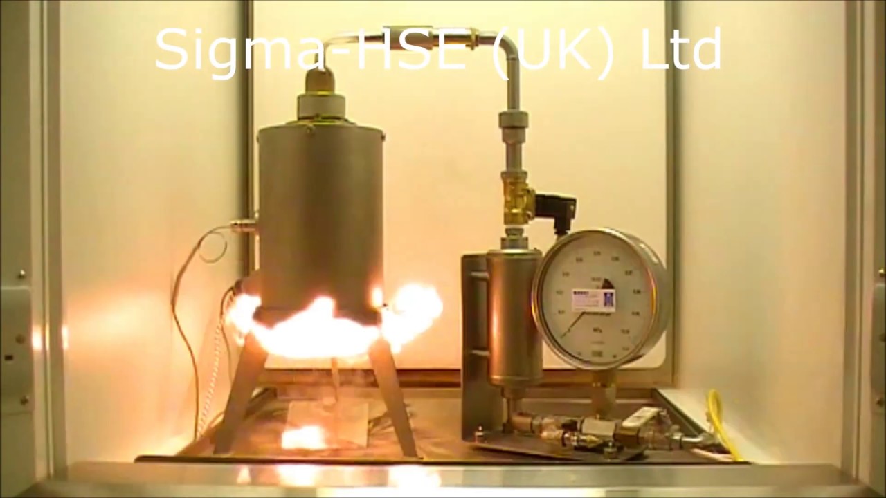 Minimum Ignition Temperature Mit Test Sigma Hse Youtube