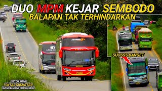 BALAPAN TAK TERHINDARKAN!! DUO MPM KEJAR SEMBODO DAN BANYAK BUS BERMANUVER DI SPOT INI