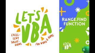 Excel VBA - Range Find Function