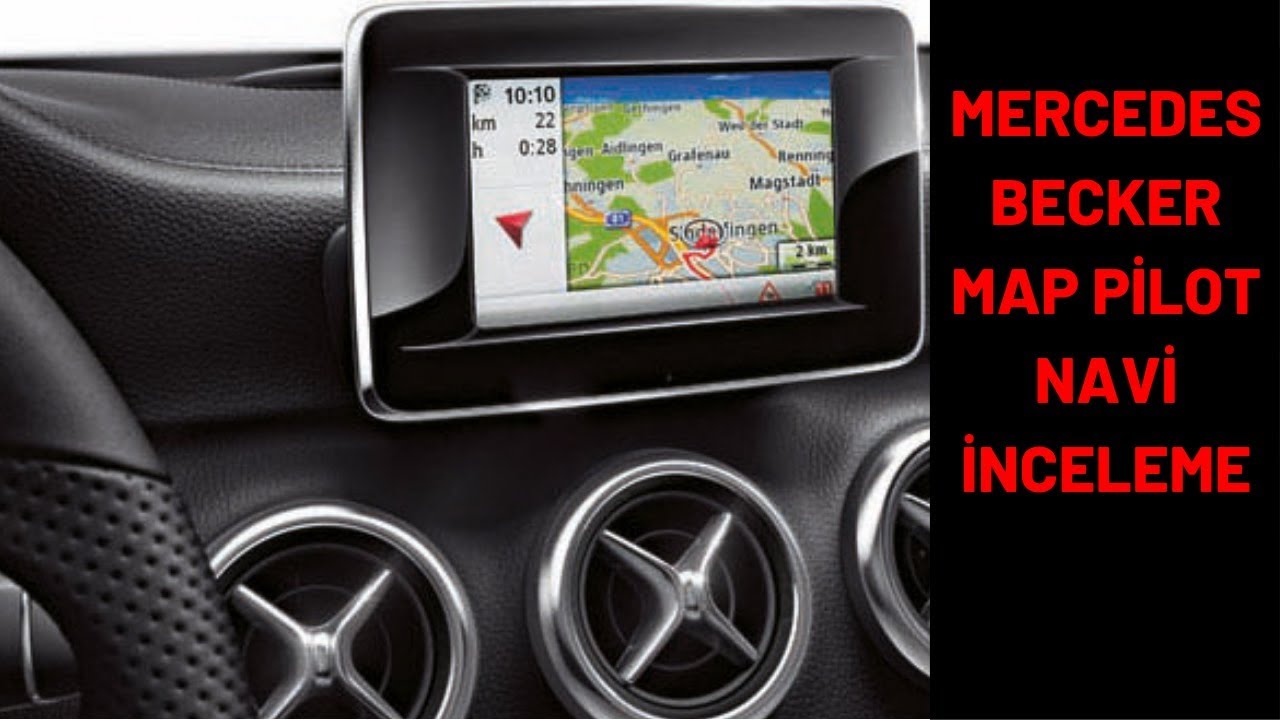 MERCEDES BECKER MAP PILOT NAVİGASYON İNCELEME - YouTube