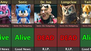 Sonic the Hedgehog Character Dead or Alive