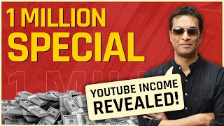 YouTube income with 1 MILLION subscribers | Should you start a YOUTUBE channel?