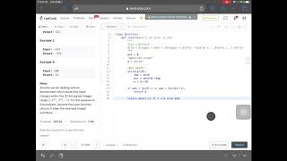 LeetCode in Python3 【Easy】#7 Reverse Integer