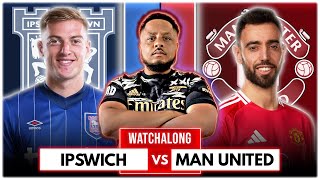 Ipswich 1-1 Man Utd | Premier League | Watchalong W/ Troopz