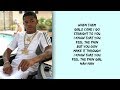 YK Osiris - On My Mind (Lyrics)