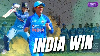 INDIA win seventh Asia Cup Final | Women's Asia Cup 2022 | IND vs SL | Anjum Chopra #cricket