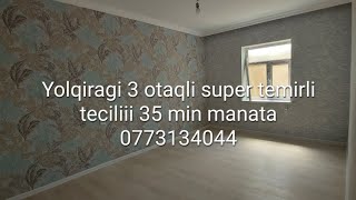 Xirdalan Sulutepe arasi 0773134044. Tecili elimyandi satis cox ucuz qiymete 3 otaqli ev