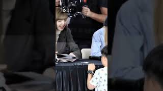 when there's a little boy in fansign😇 #recommended #blackpink #jennie #jisoo #rosé #lisa #kpop
