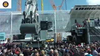 Liebherr R9200 demo Bauma 2016