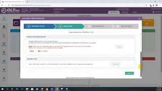 OLTPro- Admin Account Setup