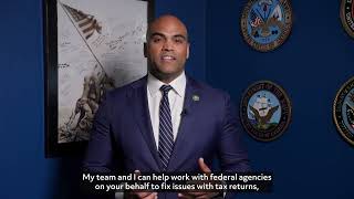 Rep. Colin Allred Helps North Texans