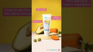 Best Natural Baby Sunscreen | Baby Skincare Essentials | BabyChakra #Shorts