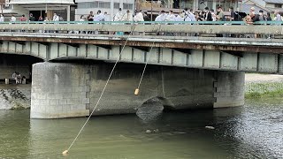 京都 祇園祭 神用水清祓式 2022/7/10  四条大橋 鴨川 Gion Matsuri in Kyoto Japan