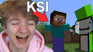 KSI is the funniest minecraft player ever