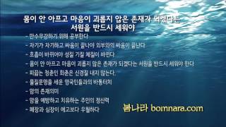 [봄나라]몸이 안 아프고 마음이 괴롭지 않은 존재가 되겠다는 서원을 반드시 세워야 한다 - 2차대보름달맞이트레킹(160925 03)