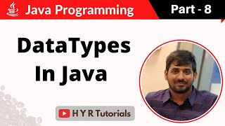P8 - DataTypes in Java | Core Java |