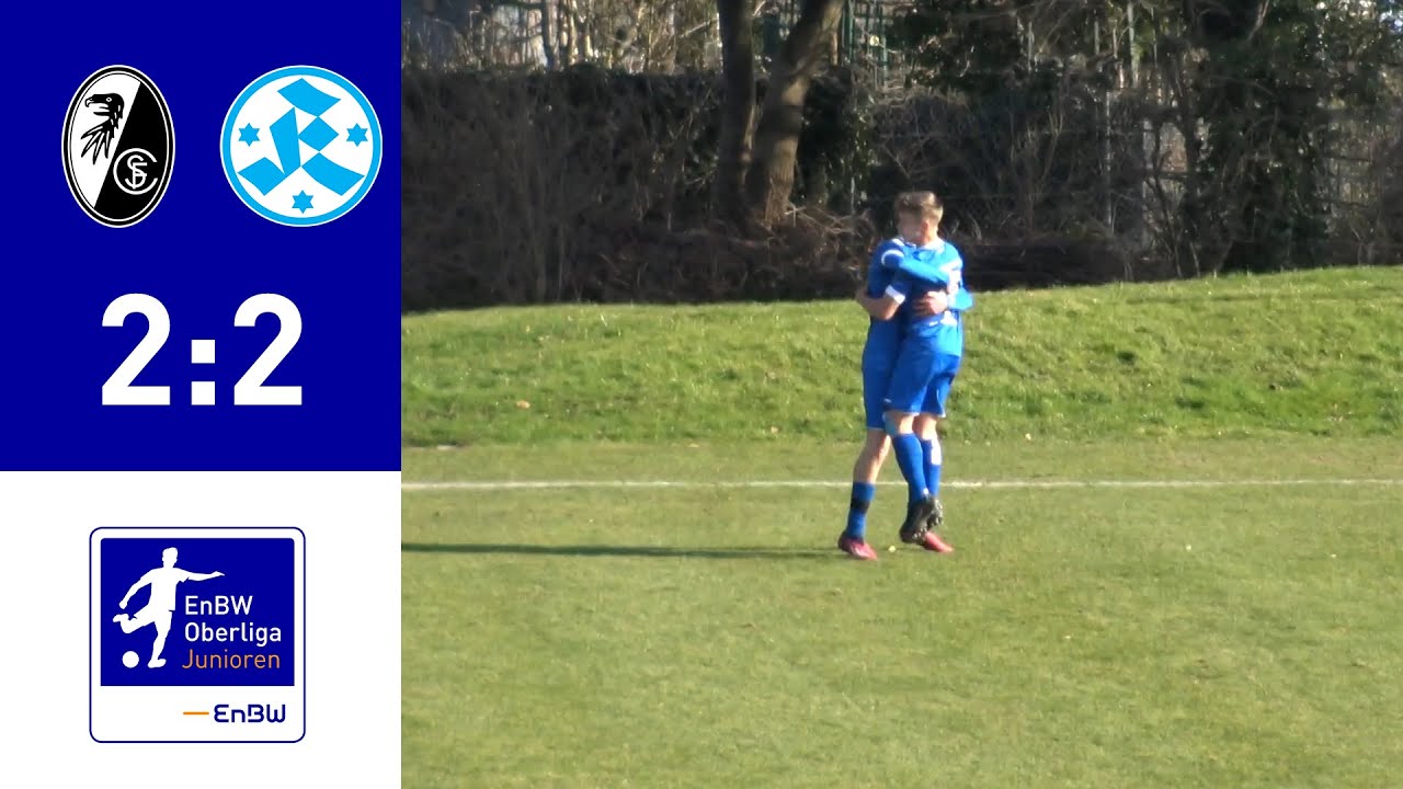 EnBW-Oberliga - B-Junioren: SC Freiburg II 2:2 SV Stuttgarter Kickers ...