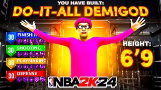 6'9 BUILDS are BACK on NBA 2K24! NEW "DO-IT-ALL DEMIGOD" is the BEST BUILD in the GAME!