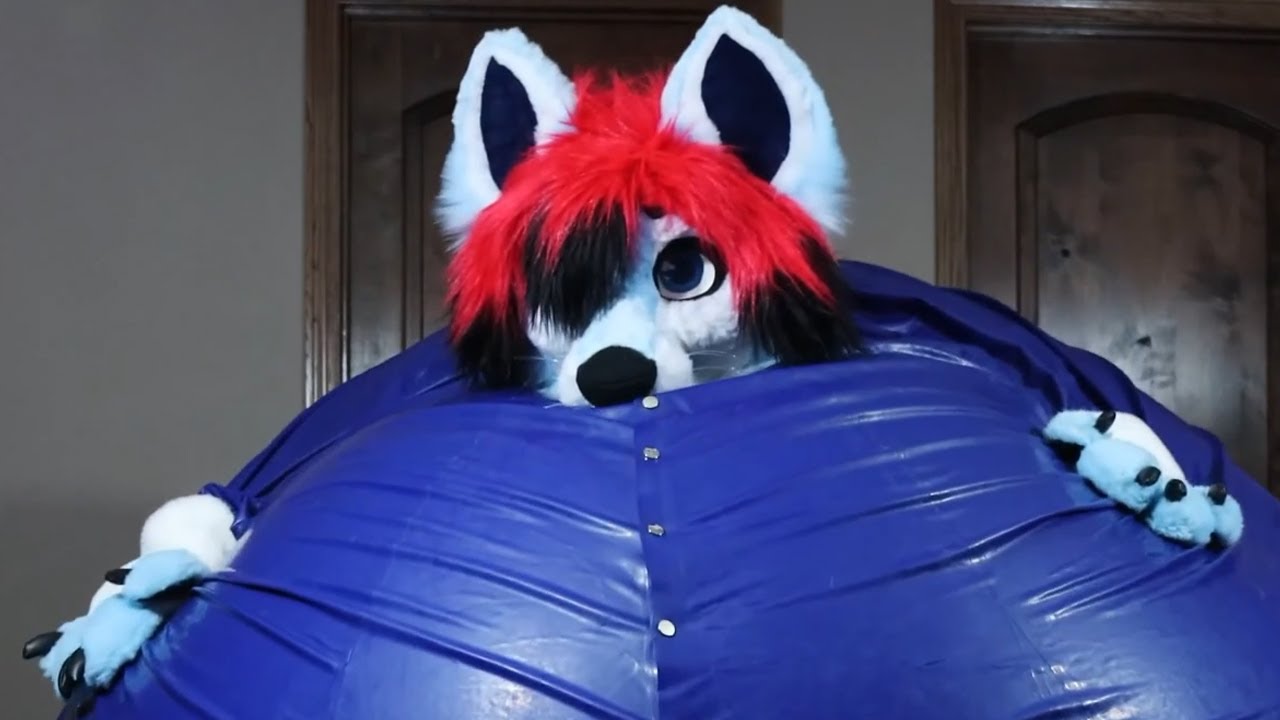 Overinflating My Blueberry Suit Youtube