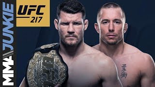 MMA media predict Michael Bisping vs  Georges St Pierre