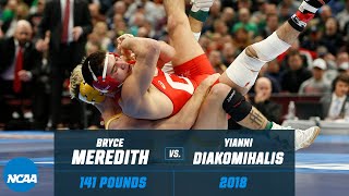 Yianni Diakomihalis vs. Bryce Meredith: 2018 NCAA title (141 lbs.)