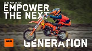 2025 KTM SX-E 5 – Empowering the next generation | KTM