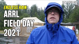 My Soggy ARRL Field Day 2021: Wisconsin Valley Radio Association (W9NA) - Ham Radio Q\u0026A