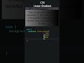 CSS Linear Gradient